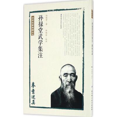 【正版书】 孙禄堂武学集注 拳意述真 孙禄堂著,孙婉容校注 北京科学技术出版社