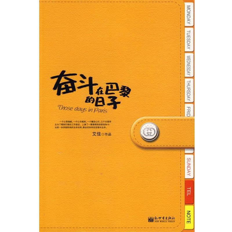 【正版】奋斗在巴黎的日子 艾佳