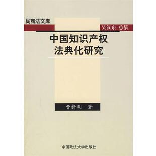 【正版书】 中国知识产权法典化研究 曹新明 著 中国政法大学出版社