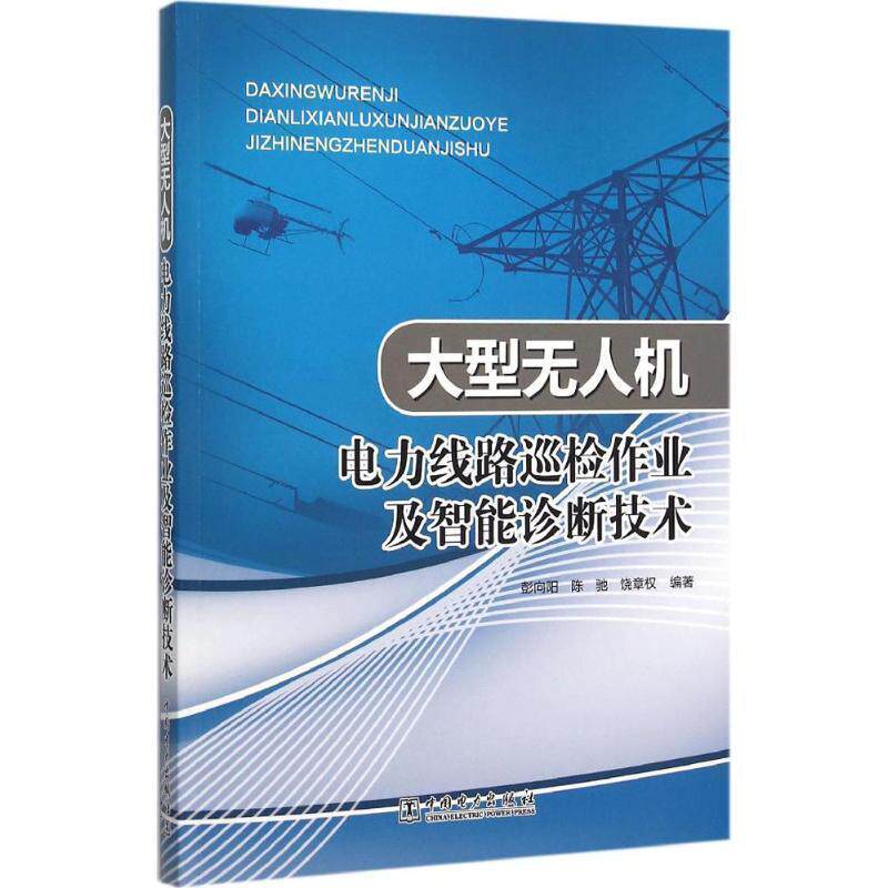 【正版书】 无人机电力线路巡检作业及智能诊断技术 彭向阳,陈驰,饶章权　著 中国电力出版社