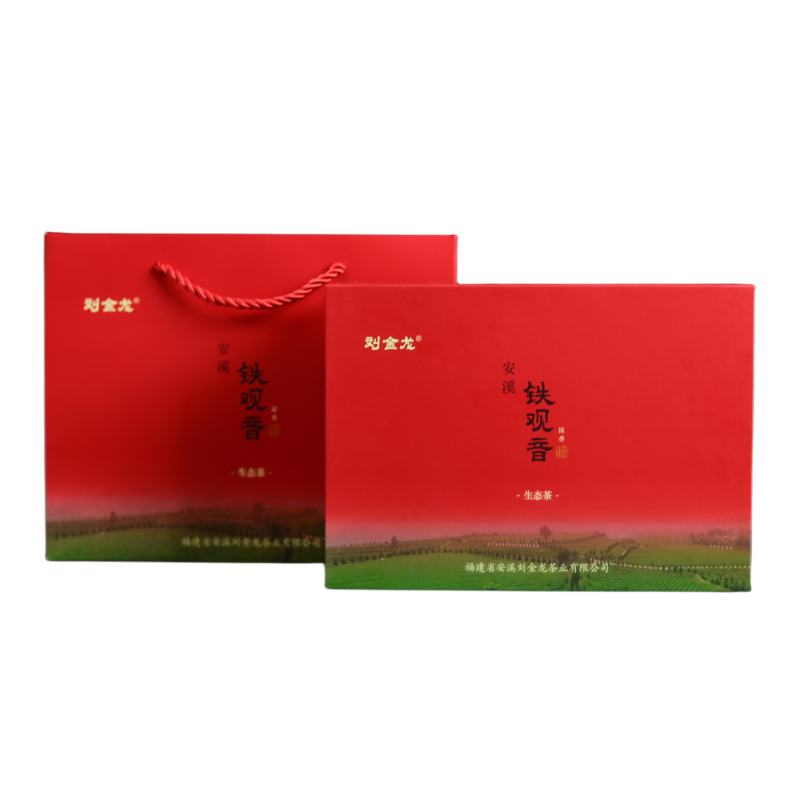 安溪铁观音春茶刘金龙生态茶传统烘焙浓香型特级茶叶礼盒252g