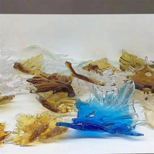 艺术玻璃琉璃吊灯售楼部沙盘吊饰酒店会所大堂工程餐厅别墅灯具