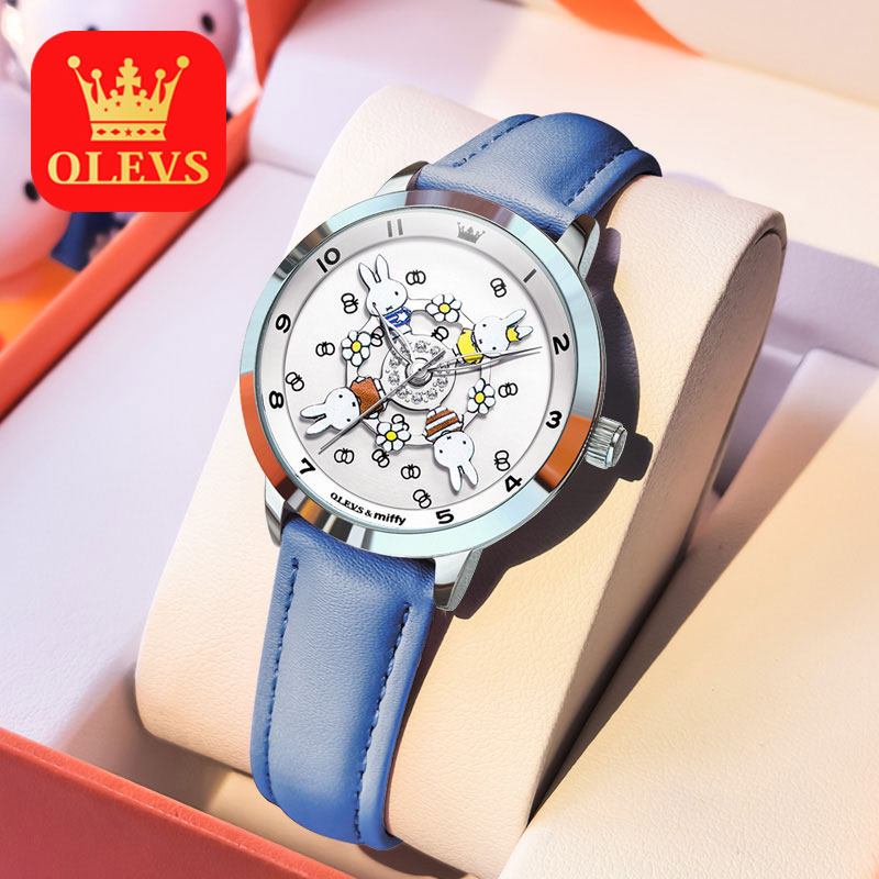 瑞士认证正品牌女生手表女款2026年新款石英儿童表名式腕表简约十