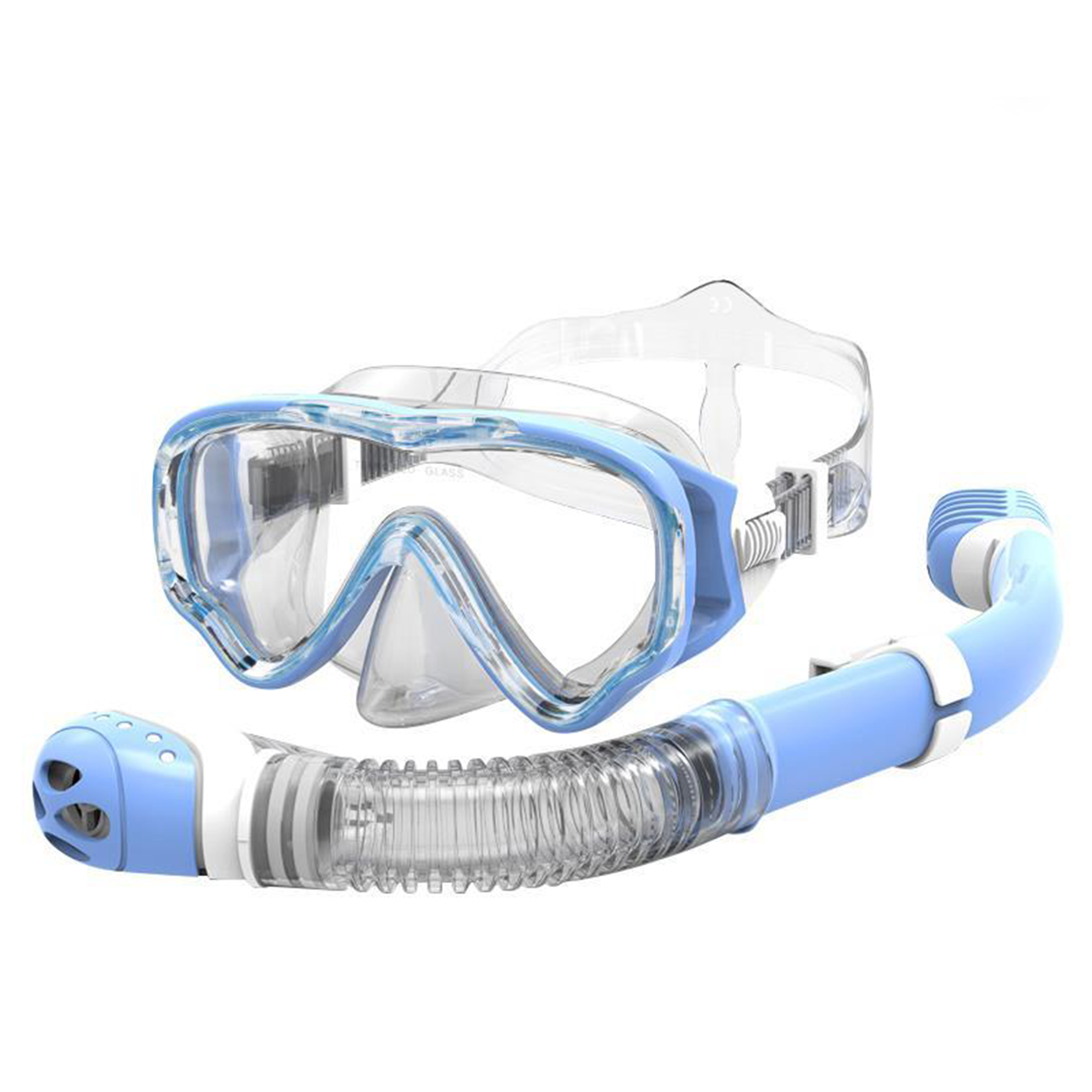 儿童潜水镜呼吸管套装防水防雾高清护鼻一体大框游泳眼镜浮潜装备,运动/瑜伽/健身/球迷用品,泳镜,淘宝优惠券,粉丝福利购,淘宝优惠卷