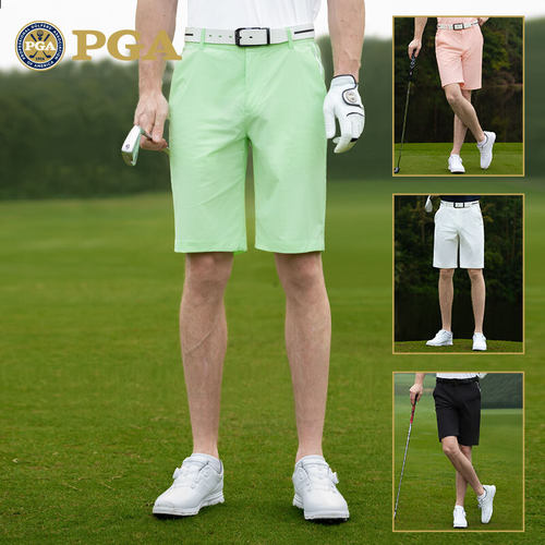 美国PGA高尔夫服装男士短裤防水