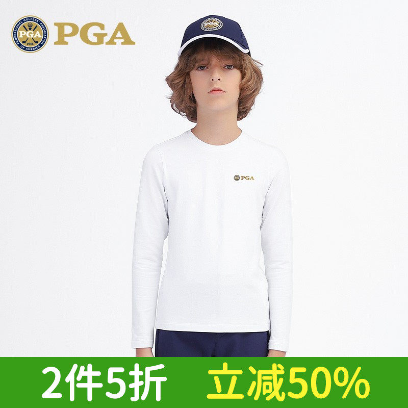 美国PGA新品高尔夫打底衫男童长袖T恤秋冬季加绒童装防寒保暖,运动/瑜伽/健身/球迷用品,高尔夫上装,淘宝优惠券,粉丝福利购,淘宝优惠卷