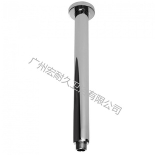 全铜淋浴配件固定座顶喷喷头底座暗装明装花洒支架圆形花洒杆