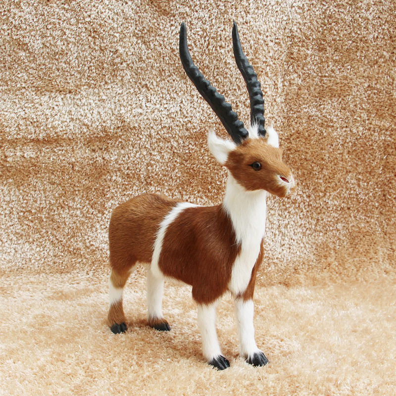 厂藏羚羊工艺品西藏旅游摆件家居饰品羊吉祥羊动物羊工艺