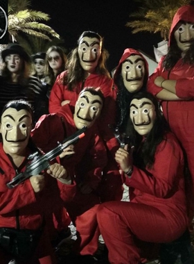 Paper House Salvador Dali Cosplay Money Heist Movie