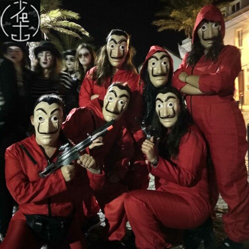 Paper House Salvador Dali Cosplay Money Heist Movie