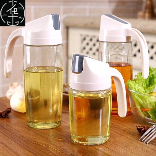 Oil pot soy sauce vinegar bottle automatic opening and clos