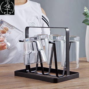 cup rack household glass shelf water asphalt stand holder