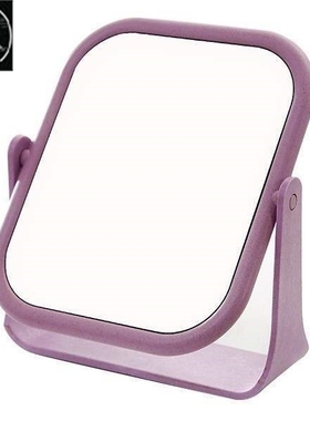 Shun 7 double-face rotatin mirror table mirror Simple