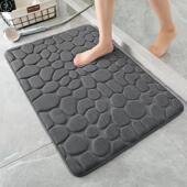 bathroom Coral absorbent mat door velvet floor