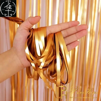 Top Matte Birthday Party Decoration Backdrop Foil Tassel Fri