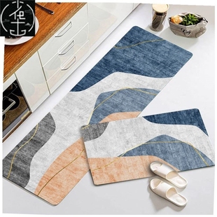 anti suction the oil mat slip MATS floor kitchen Door