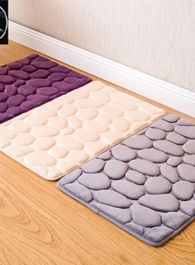 cobblestone rug bedroom door mat door mat  bathroom