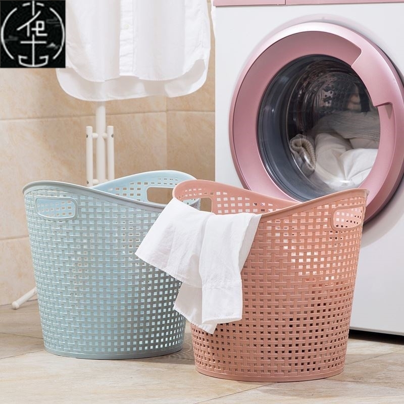 Large plastic bathroom laundry basket toy laundry basket 女装/女士精品 连衣裙 原图主图