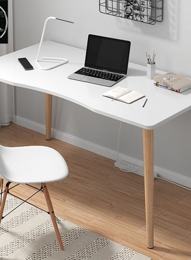 Bedroom simple computer desk small laptop study table chair
