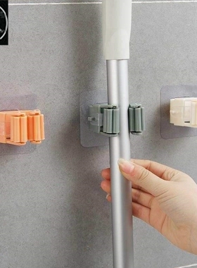 。Avoid holing mop frame hanging hook non-trace mop mop cla