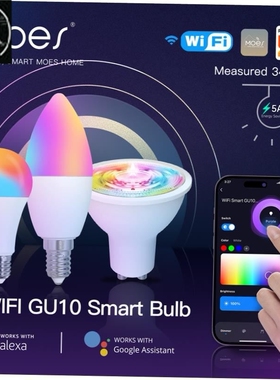 WiFi Zigbee LED Light Bulb GU10 E27 E14 Candle Lamp Smart RG