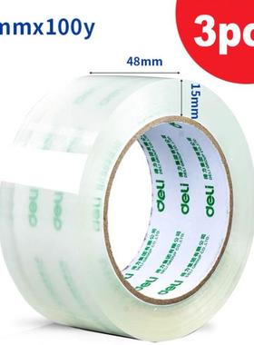 6pcs Transparent tape packing tape delivery packaging tapes