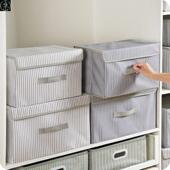 storage clothes box closet fabric folding quilt packing