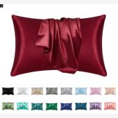 Pack cover Satin Pillowcase case silk pillow queen
