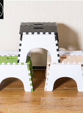 Plastic chairs can be stacked home simple modern Nordic