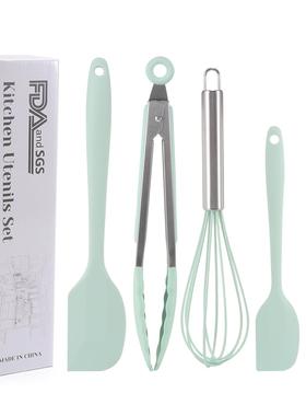 Silicone Cookware Spatula Shovel Egg Beaters Kitchen Tool