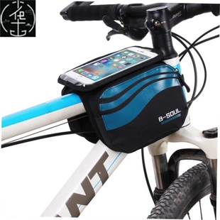 bike seatpost holder frame phone bag cycling bicycle pack