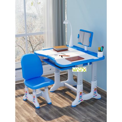 Kid Study Desk Lifting Table Can Tilt Children Learning Tabl