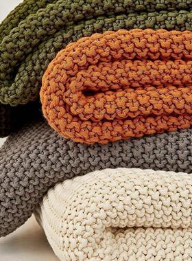 Knitted air condition blanket nap sofa cover baby blankets