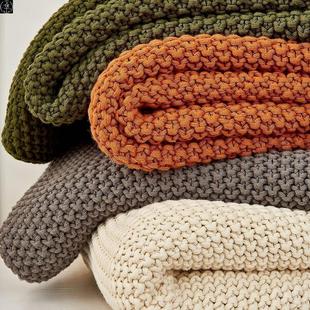 blanket nap sofa Knitted baby condition cover blankets air