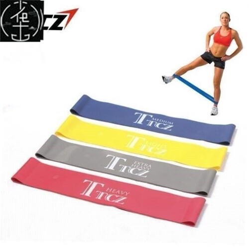 Yoga rubber resistance band fitness equipment exercise bands
