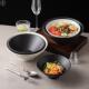 Soup Noodle Bowl Under Ceramic Dining glaze Set