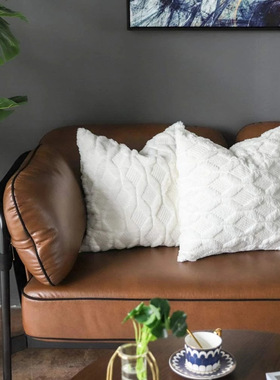 Soft Decorative Pillows Cozy Cushion Cover Home Decor Throw