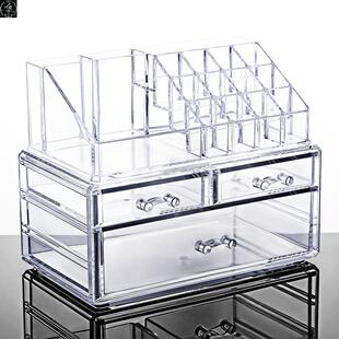 transparent box clear make organizer acrylic cosmetic