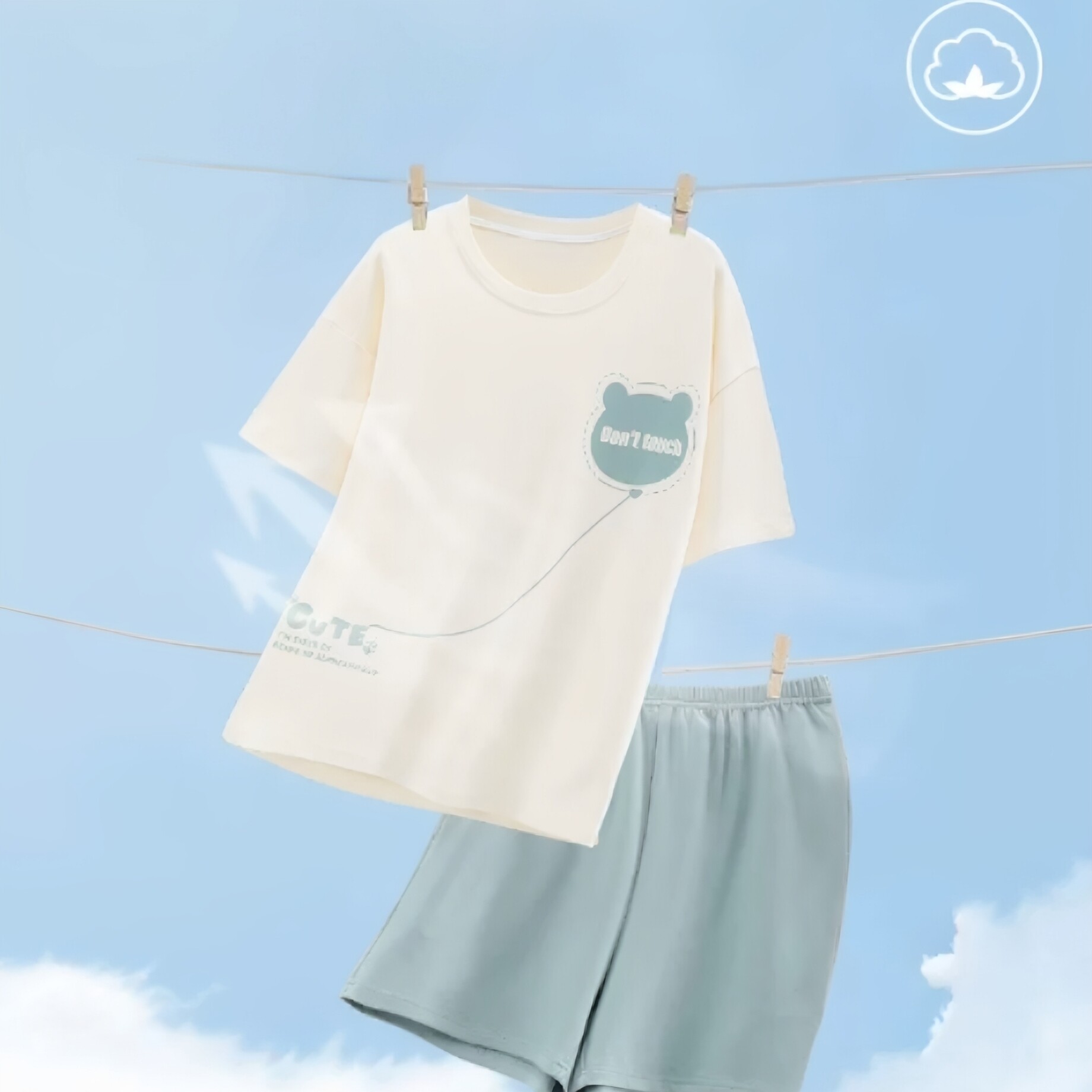 自带胸垫睡衣女夏季2026牛奶丝薄款套装初夏天女士家居服汗蒸服