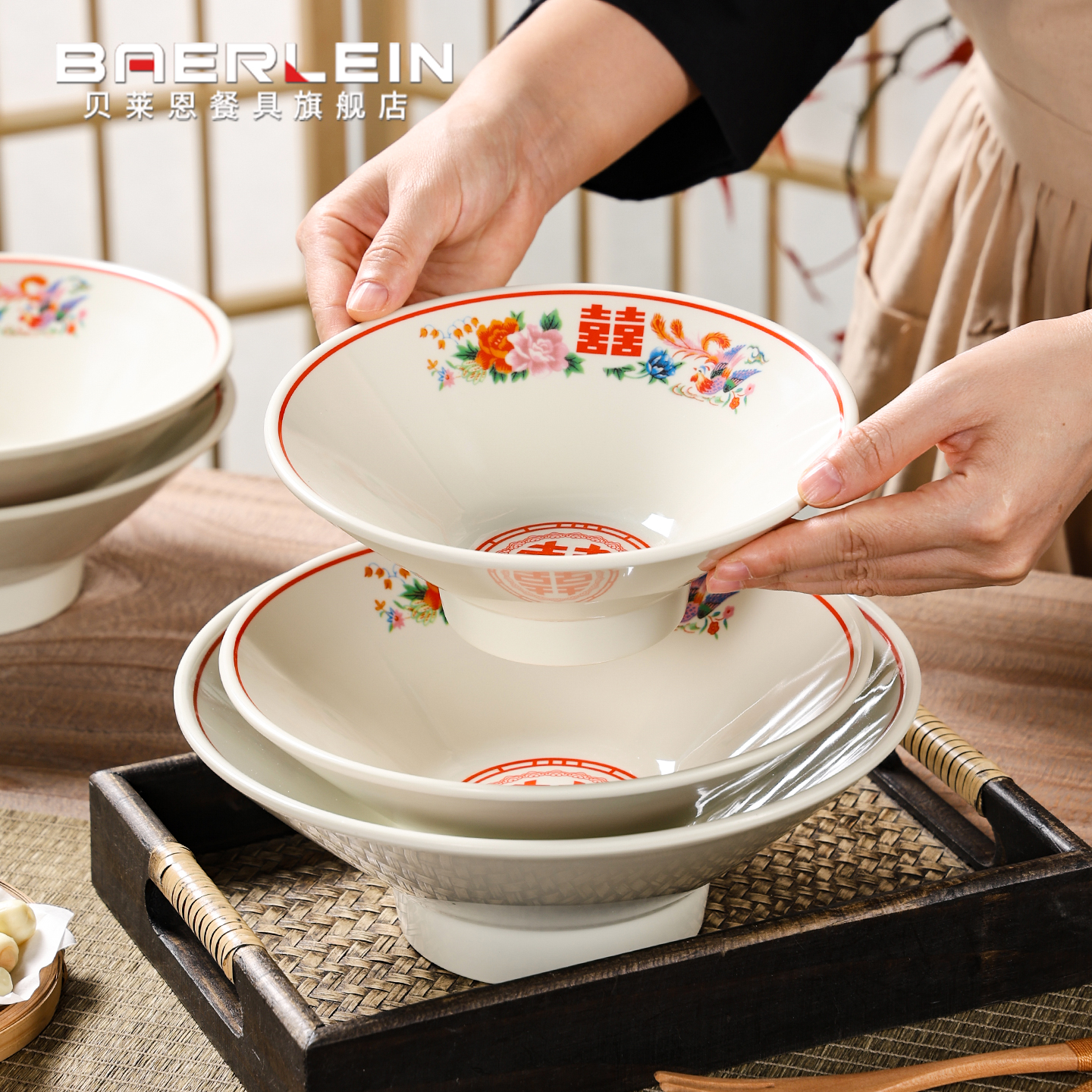 食品级A5密胺  耐高温120度 抗摔易清洗