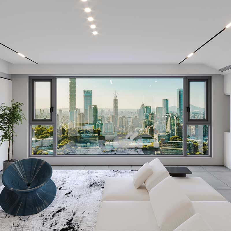 金致尚品智能控温铝合金窗