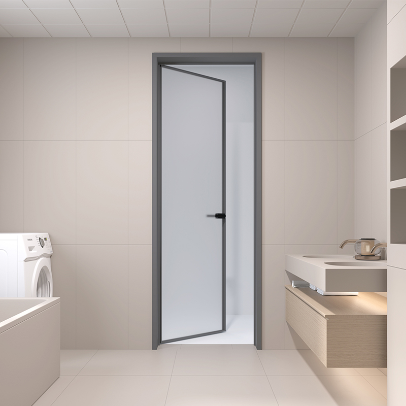杨坤甑选金致尚品极窄卫生间平开门家用厨房玻璃门卫生间浴室门