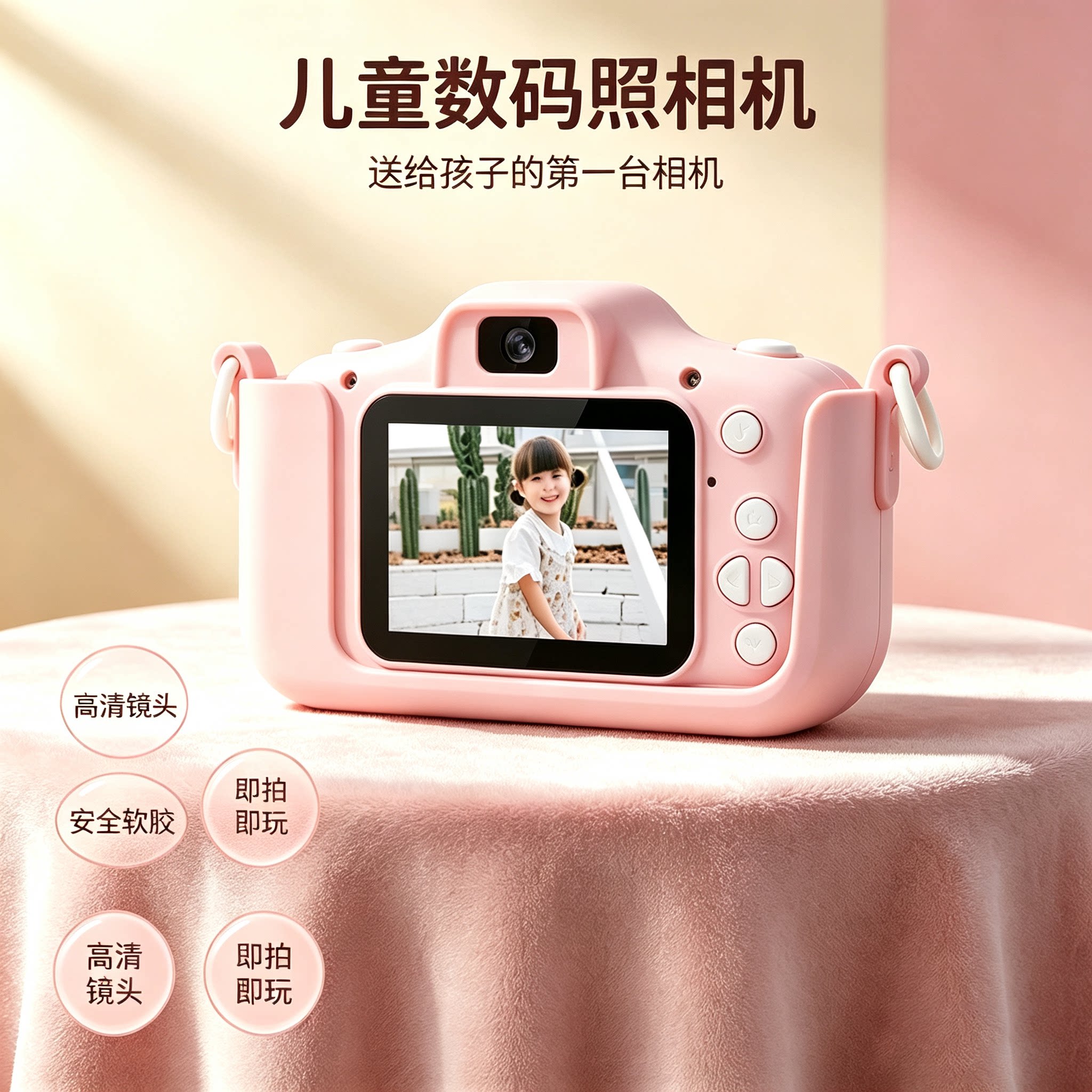 儿童可拍照迷你相机玩具