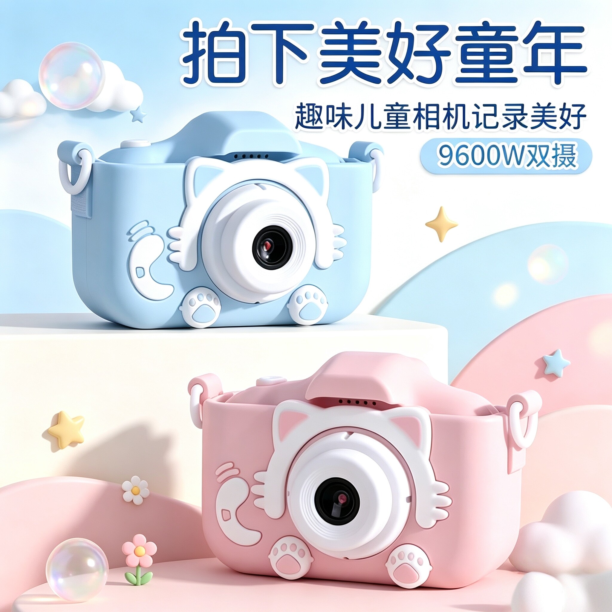 儿童可拍照迷你相机玩具
