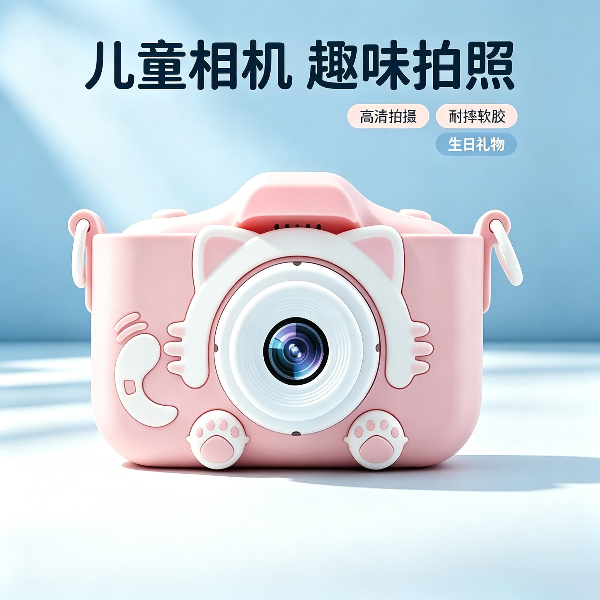 儿童可拍照迷你相机玩具