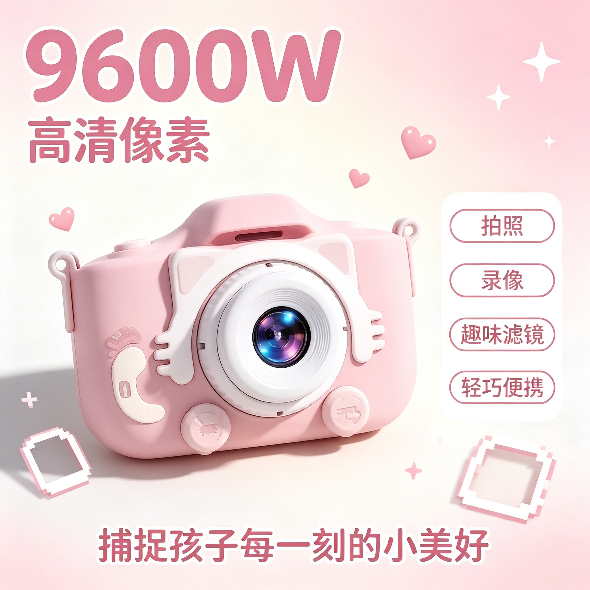 儿童可拍照迷你相机玩具