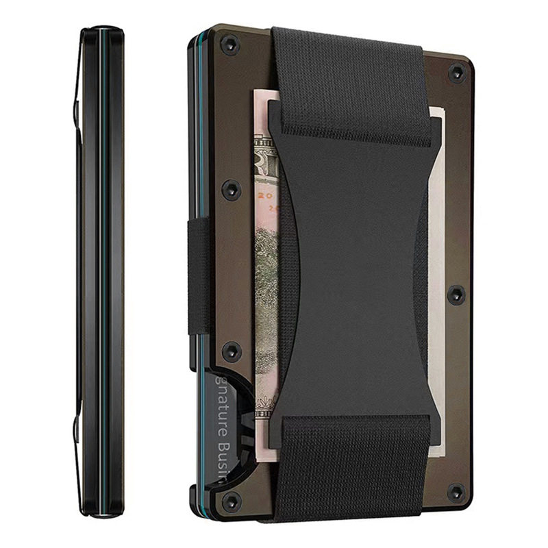 thumbnail for Ridge Credit Card Holder Carbon Fiber Luxury Aluminum Metal