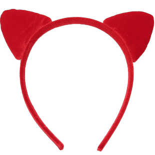 可爱猫耳朵发箍宽边超萌成人头饰韩国甜美洗脸发卡头箍豹纹发饰女