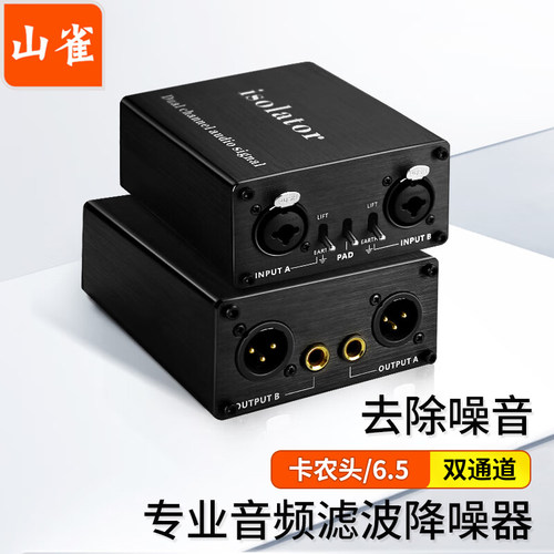 音频隔离器山雀消除电流声