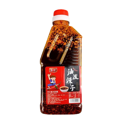 四川味辣椒油家用凉拌菜红油瓶装